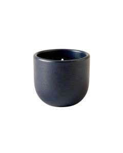 Dawn Crest Empty Candle Holder - Navy (synthetic illustration; no displayed measurements)