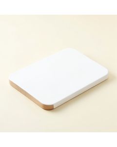Ash Arc Cutting Board (synthetic illustration; no displayed measurements)