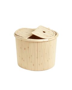 Spruce Brook Laundry Hamper - Ivory