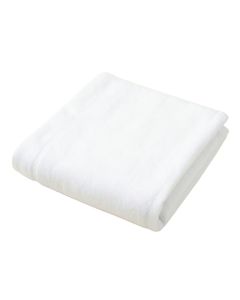 Rowan Crest Bath Towel - White (synthetic illustration; no displayed measurements)