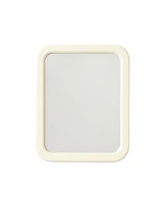 Reed Bridge Framed Wall Mirror - Ivory