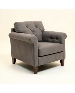 Belleview 29 '' Wide Tufted Polyester Armchair (synthetic illustration; no displayed measurements)