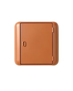 Linden Bluff Wall-Mounted Laundry Cabinet - Terracotta (synthetic illustration; no displayed measurements)