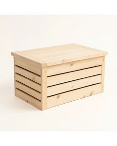 Moss Bluff Closed Outdoor Storage Box - Beige (synthetic illustration; no displayed measurements)