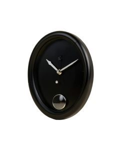 Galaxy Glow In The Dark Poly Resin Clock With Thermometer 14 '' Wall Clock (synthetic illustration; no displayed measurements)
