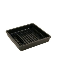 Field Bend Empty Under-Desk Cable Tray - Black