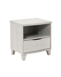 Canobbio 1 - Drawer Nightstand In Light Gray