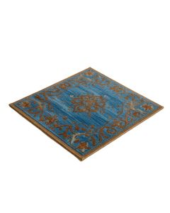 Ramonita Ornamental Mineral Stone 48 In . X 24 In . Non-Slip Outdoor Door Mat