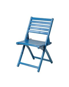 Flint Crest Folding Outdoor Chair - Blue