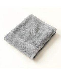 Glen Edge Bath Towel - Gray (synthetic illustration; no displayed measurements)