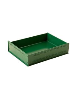 Dune Field Empty Under-Desk Cable Tray - Green (synthetic illustration; no displayed measurements)