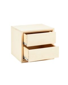 Holly Crest Small-Parts Storage Drawer Cabinet - Ivory (synthetic illustration; no displayed measurements)