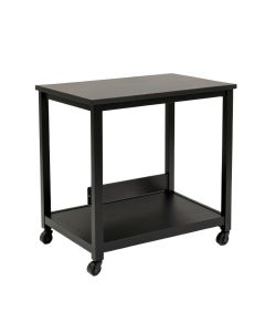 Pine Branch Empty Rolling Workshop Cart - Black (synthetic illustration; no displayed measurements)