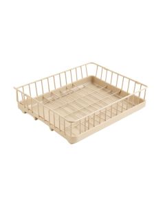 Elm Bluff Empty Under-Desk Cable Tray - Beige (synthetic illustration; no displayed measurements)