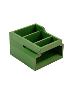 Cove Branch Empty Coffee-Station Organizer - Green