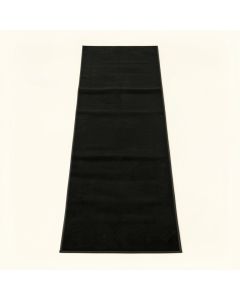 Ash Crest Narrow Runner Rug - Black (synthetic illustration; no displayed measurements)
