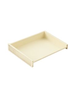 Birch Field Empty Under-Desk Cable Tray - Cream (synthetic illustration; no displayed measurements)