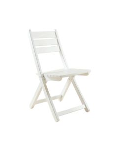 Sage Arc Folding Outdoor Chair - White (synthetic illustration; no displayed measurements)