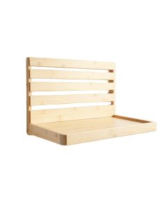 Sage Branch Wall-Mounted Entryway Organizer Shelf - Ivory