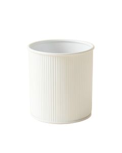 Willow Canyon Empty Candle Holder - White