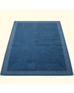 River Arc Rectangular Area Rug - Blue (synthetic illustration; no displayed measurements)