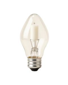 40 Watt , B8 Incandescent Dimmable Candle Light Bulb , Warm White ( 2700K ) E12/Candelabra Base