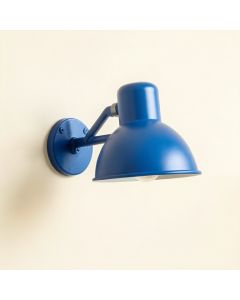Meadow Crossing Wall Sconce Mounted On A Plain Wall - Blue (synthetic illustration; no displayed measurements)