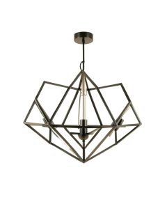 Poisson 4 - Light Lantern Geometric Chandelier (synthetic illustration; no displayed measurements)