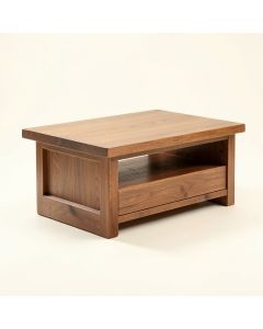 Dominee Solid Wood Coffee Table With Storage (synthetic illustration; no displayed measurements)