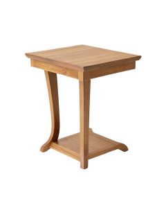 Mallie Solid Wood End Table (synthetic illustration; no displayed measurements)