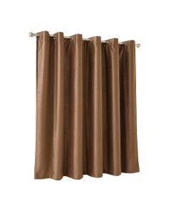 Matson Solid Semi-Sheer Grommet Single Curtain Panel