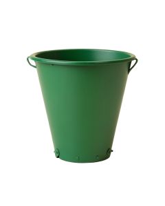 Field Branch Empty Railing Planter With Integral Brackets - Green