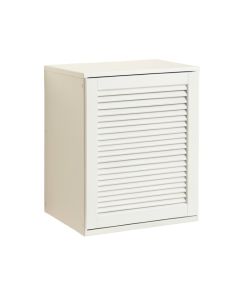 Holly Branch Wall-Mounted Laundry Cabinet - White (synthetic illustration; no displayed measurements)