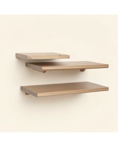 3 Piece Floating Shelf Set (synthetic illustration; no displayed measurements)
