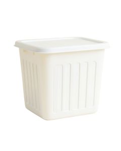 Pine Branch Laundry Hamper - White