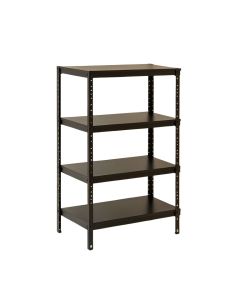 Clay Bend Empty Seed-Starting Shelving Unit Without Lights - Black