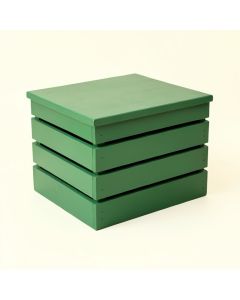 Hazel Dale Closed Outdoor Storage Box - Green (synthetic illustration; no displayed measurements)