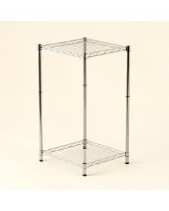 Jonathan 70.87 '' H X 26.77 '' W X 26.77 '' D Wire Shelving Rack Corner Unit Storage (synthetic illustration; no displayed measurements)