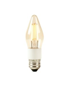 60 Watt Equivalent B11 Led Dimmable Led Edison Candle Light Bulb E12 Base