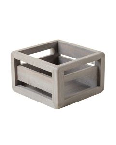 Elm Dale Empty Furniture-Style Pet Crate - Gray (synthetic illustration; no displayed measurements)
