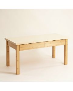 Vale Crest Empty Workshop Workbench - Cream (synthetic illustration; no displayed measurements)