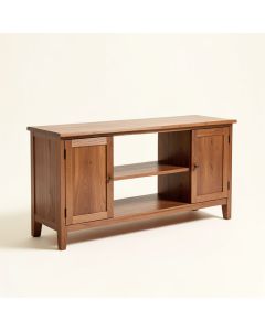Collins 60 '' Solid Wood Console Table (synthetic illustration; no displayed measurements)