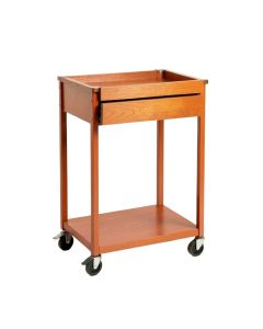 Laurel Dale Empty Rolling Workshop Cart - Terracotta
