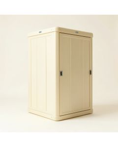 Outdoor Vanilla 2 Ft 8-1/4 '' . W X 2 Ft 1-1/2 '' . D Plastic Vertical Tool Shed (synthetic illustration; no displayed measurements)