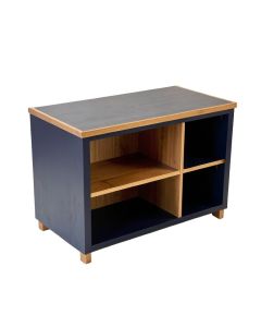 Aspen Bluff Empty Countertop Canister Rack - Navy (synthetic illustration; no displayed measurements)