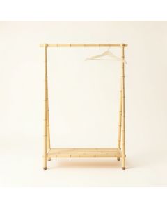 Field Bend Empty Garment Rack - Ivory (synthetic illustration; no displayed measurements)