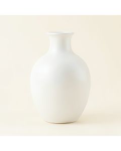 Linden Crest Empty Decorative Vase - White (synthetic illustration; no displayed measurements)