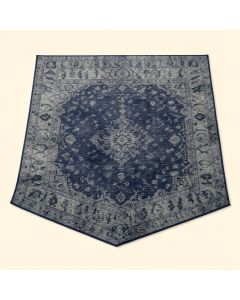 Rizzi Power Loom Navy/Gray Rug (synthetic illustration; no displayed measurements)