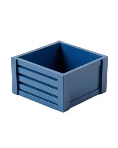 Meadow Edge Empty Furniture-Style Litter Enclosure - Blue (synthetic illustration; no displayed measurements)