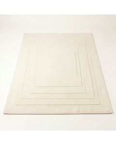 Elm Branch Rectangular Outdoor Rug - Ivory (synthetic illustration; no displayed measurements)